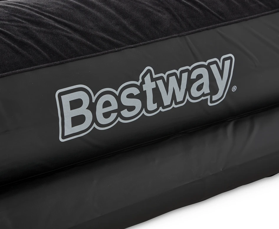 Eddy - Luftmadrass, enkelsäng - Svart