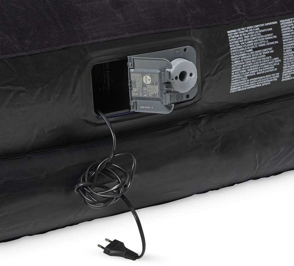 Eddy - Luftmadrass, enkelsäng - Svart