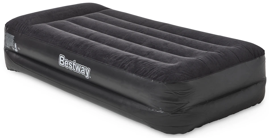 Eddy - Luftmadrass, enkelsäng - Svart