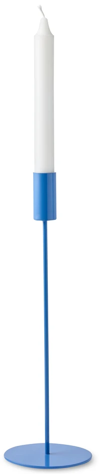 Una - Ljusstake, H 31 cm - Blå
