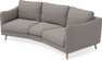 Madison - 3-sits soffa svängd, 70 cm - Grå