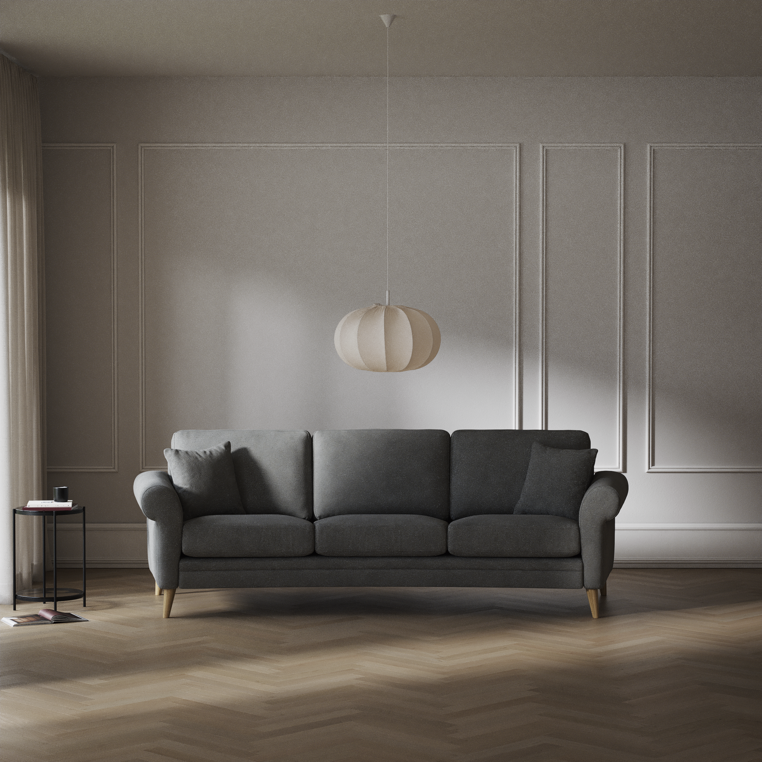 Eden - 3-sits soffa svängd - inspiration