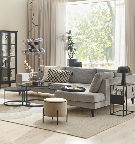 Sierra - 3-sits soffa med divan höger - inspiration