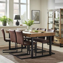Woodenforge - Matbord, L 180-240 cm - inspiration