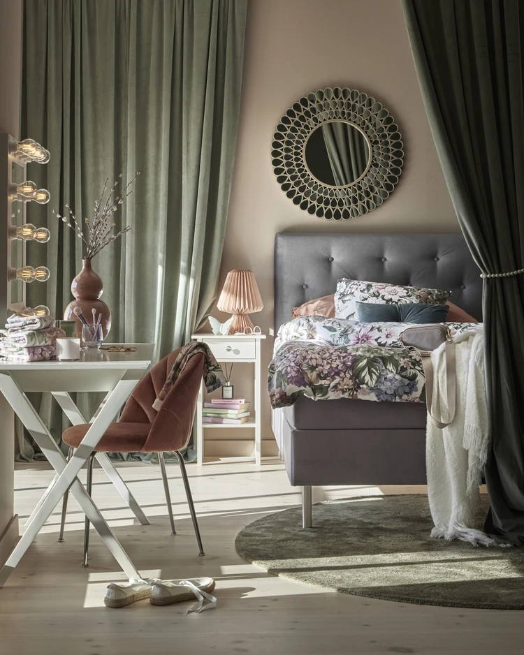 Milano - Kontinentalsäng, enkelsäng med bäddmadrass - inspiration