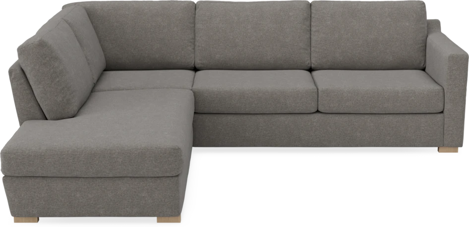 Friday - 2,5-sits soffa med divan vänster - Grå