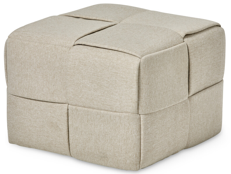 Saga - Puff, B 55 cm - Beige