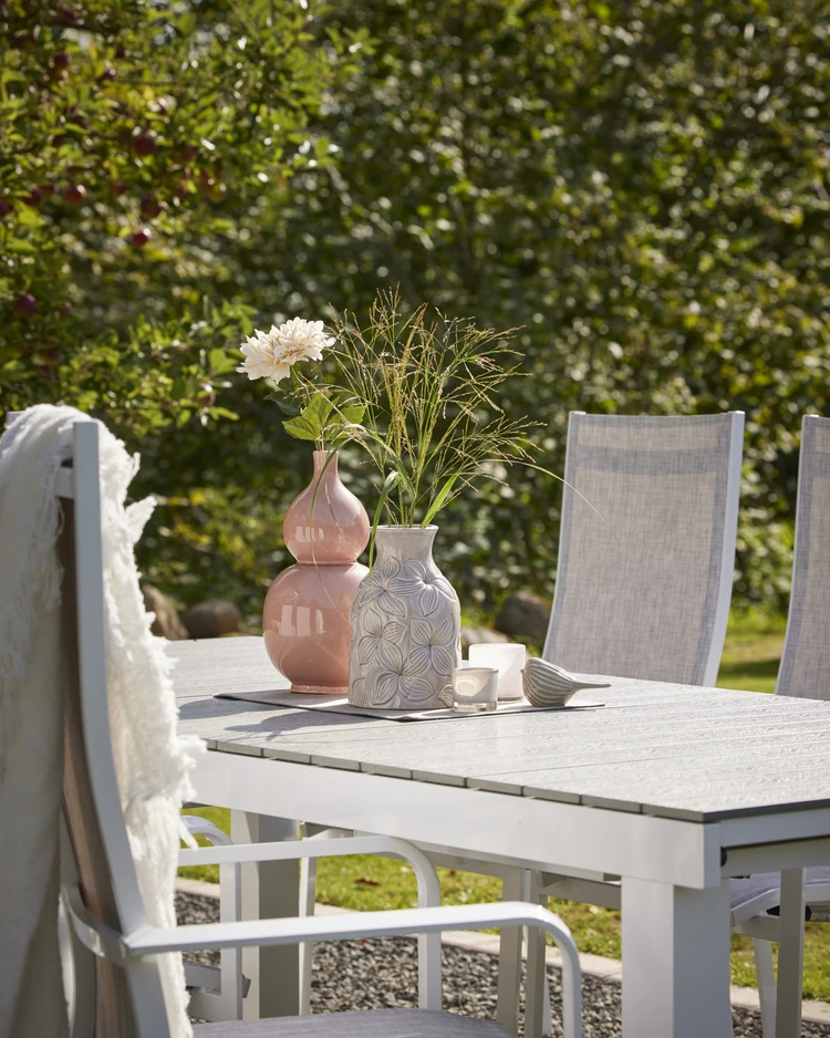 Modena - Utegrupp med bord och 6 reclinerstolar - inspiration