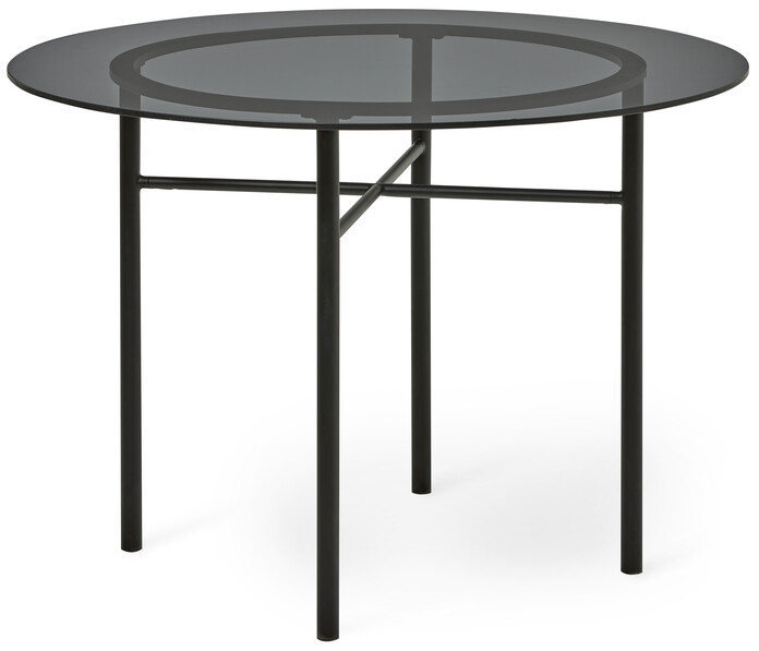 Donna - Matbord, Ø 110 cm - Svart