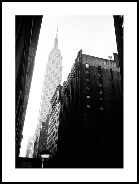 Empire State Building  - Poster - Vit