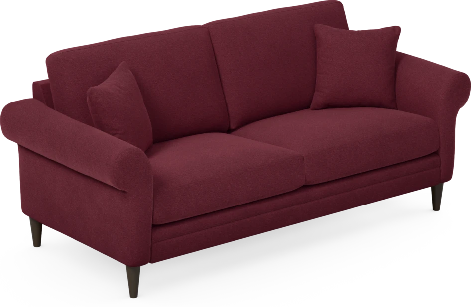 Eden - 2,5-sits soffa - Röd