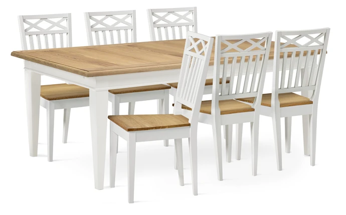 Wilma, Matgrupp med 6 stolar Wilma