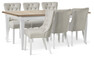 Wilma - Matgrupp med 6 stolar Wilma - Beige