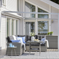 Davenport - Utegrupp med soffa och bord - inspiration