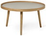 Agnes - Soffbord, Ø 80, H 45 cm - Beige
