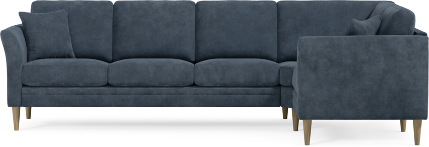 Eden - Hörnsoffa, 3+1-sits - Blå