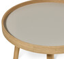 Agnes - Soffbord, Ø 55 cm - Beige