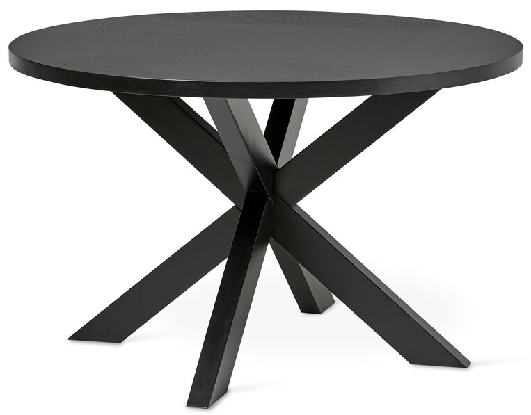 Odessa - Matbord, Ø 120 cm - Svart