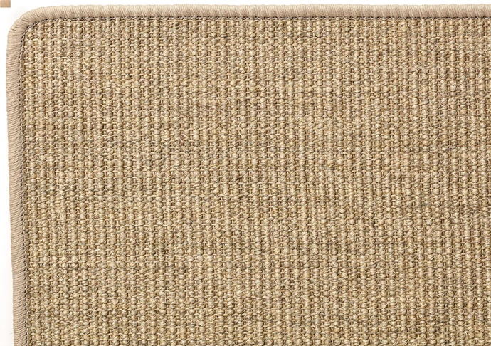 Pluto, Måttbeställd matta natur, langetterad kant. Pris/Kvm