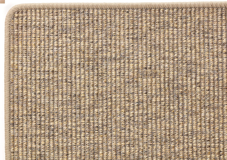 Chuck - Måttbeställd matta natur, langetterad kant. Pris/Kvm - Beige