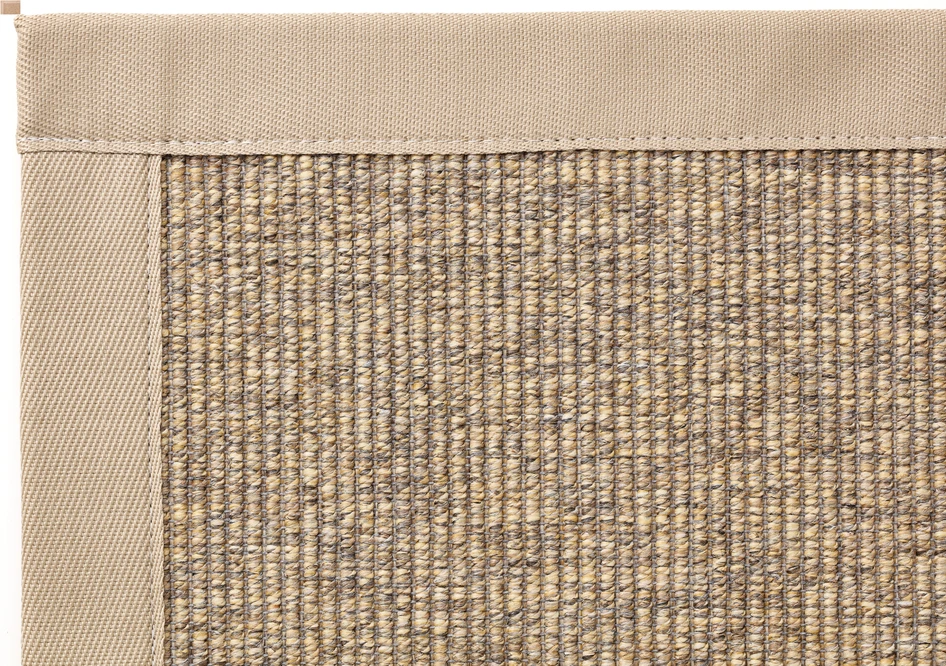 Chuck - Måttbeställd matta natur, bandad kant. Pris/Kvm - Beige
