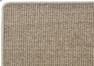 Pluto - Måttbeställd matta, langetterad kant - Beige