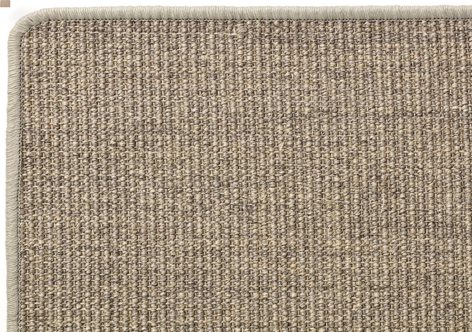 Pluto - Måttbeställd matta sand, langetterad kant. Pris/Kvm - Beige