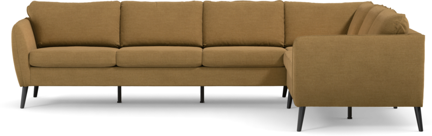 County - Hörnsoffa, 3+2-sits - Gul