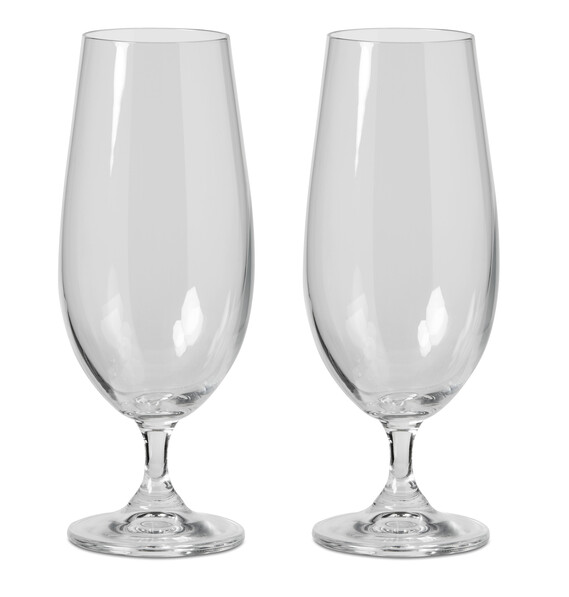Bitz - Ölglas, 2-pack, 38 cl - Vit