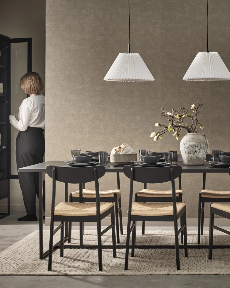 Pleat - Taklampa, L115 H23 cm - inspiration