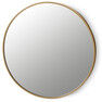 Stil - Spegel, Ø 50 cm - Gul