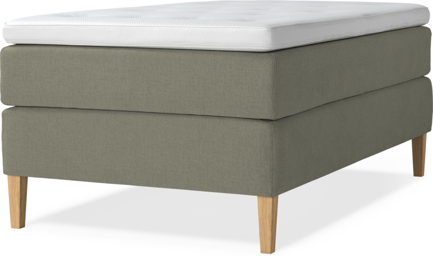 Delux Exclusive - Kontinentalsäng, enkelsäng 120 cm med bäddmadrass