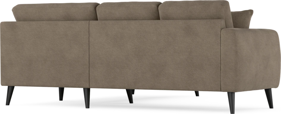 Eden - Hörnsoffa, 2+2-sits - Brun