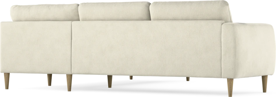 Bridge - Hörnsoffa, 2+2-sits - Vit