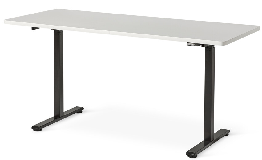 Lift - Höj- och sänkbart skrivbord, L 160 cm - Vit