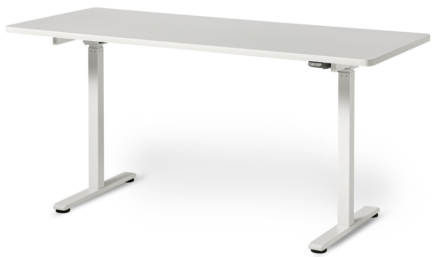 Lift - Höj- och sänkbart skrivbord, L 160 cm - Vit