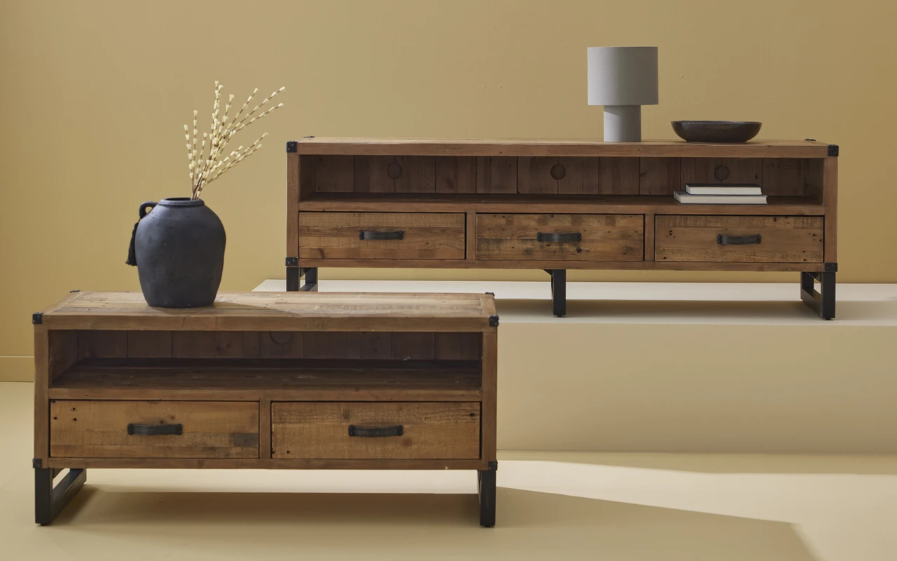 Woodenforge - Tv-bänk, 175x45x55 cm - inspiration