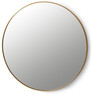 Stil - Spegel, Ø 80 cm - Gul