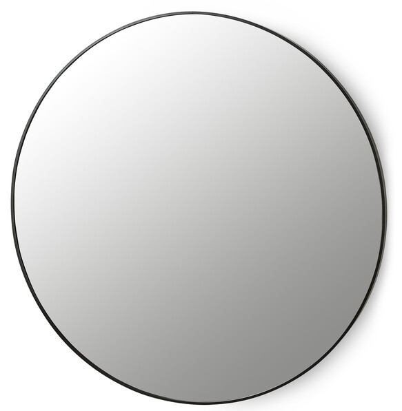 Stil - Spegel, Ø 100 cm - Svart