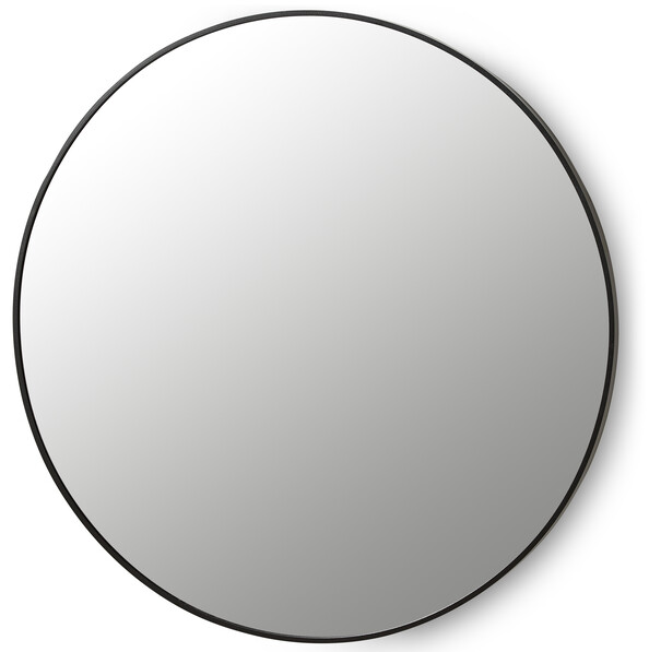Stil - Spegel, Ø 80 cm - Svart