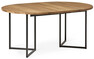 City - Matbord, Ø 120-168 cm - Brun