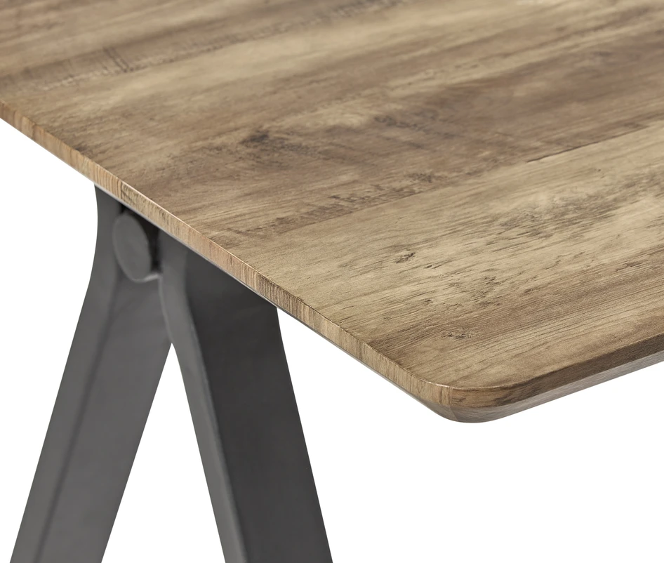 Santos - Matgrupp med 6 stolar Tico - Svart