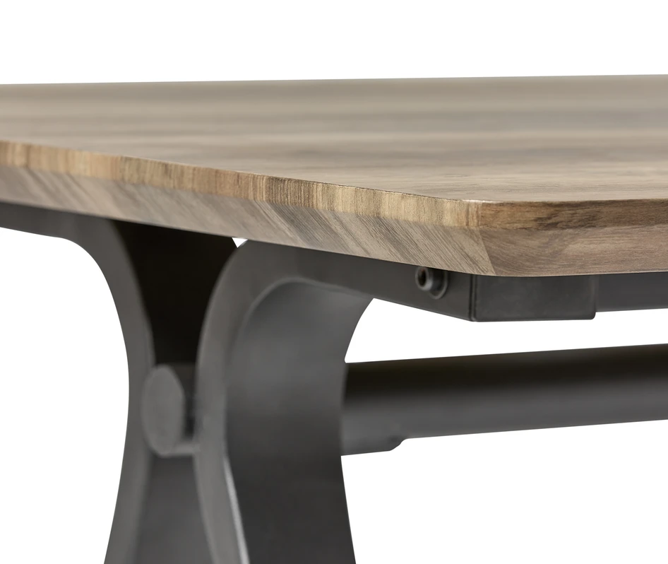 Santos - Matgrupp med 6 stolar Tico - Svart