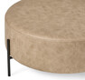 Oliver - Puff, Ø 70 cm - Beige