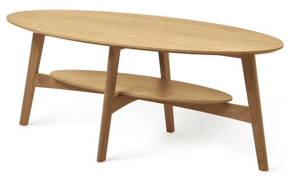 Flora - Soffbord, L 110 B 60 H 50 cm - Brun