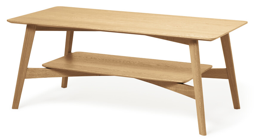 Flora - Soffbord, L 120 B 60 H 50 cm - Brun