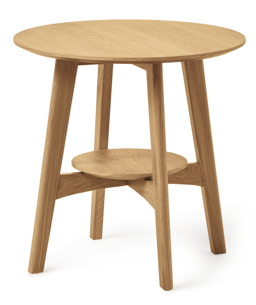 Flora - Soffbord, H 55 Ø 55 cm - Brun
