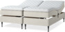 Delux Sense - Ställbar säng, dubbelsäng med bäddmadrass - Beige