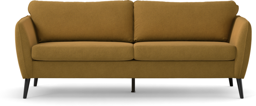 County - 2,5-sits soffa - Gul