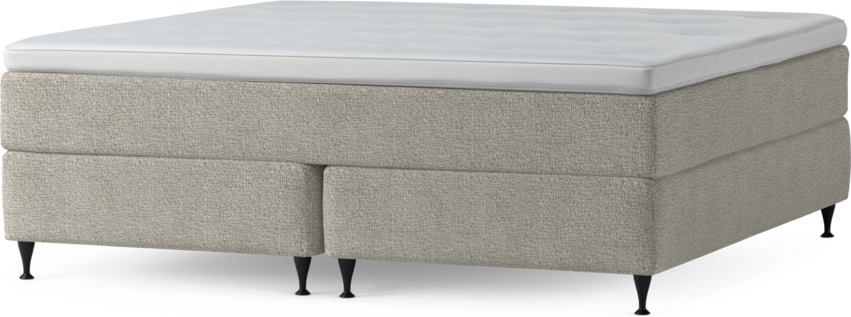 Delux Exclusive - Kontinentalsäng, dubbelsäng med bäddmadrass och sängben